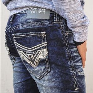 American Fighter Mens Defender Stretch Jeans